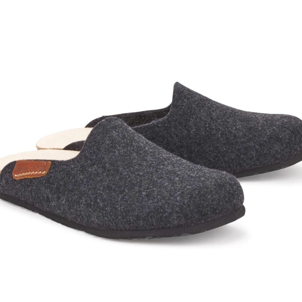 Mephisto Dark Gray Slip-On Loafers